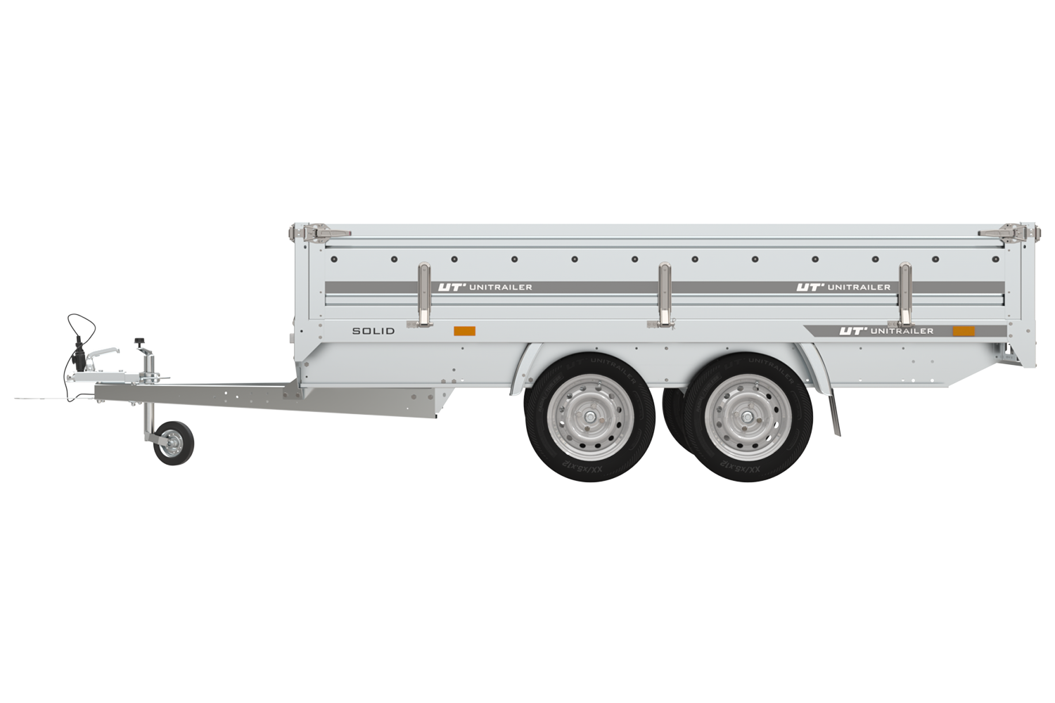 Remolque de 2 ejes 304×153 UNITRAILER SOLID 300/2 PTAC 750 kg – Image 5