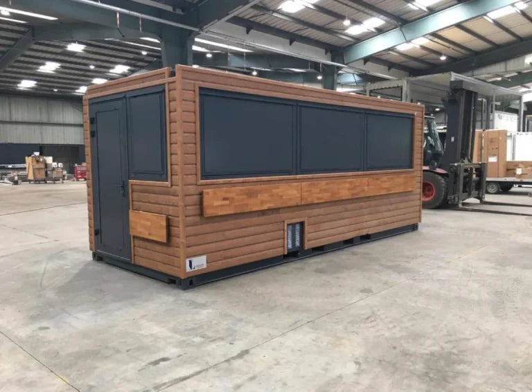 CONTENEDOR DE ENVÍO DE 20 PIES CONVERTIDO EN CAFETERÍA/BAR/SNACK BAR – Image 5