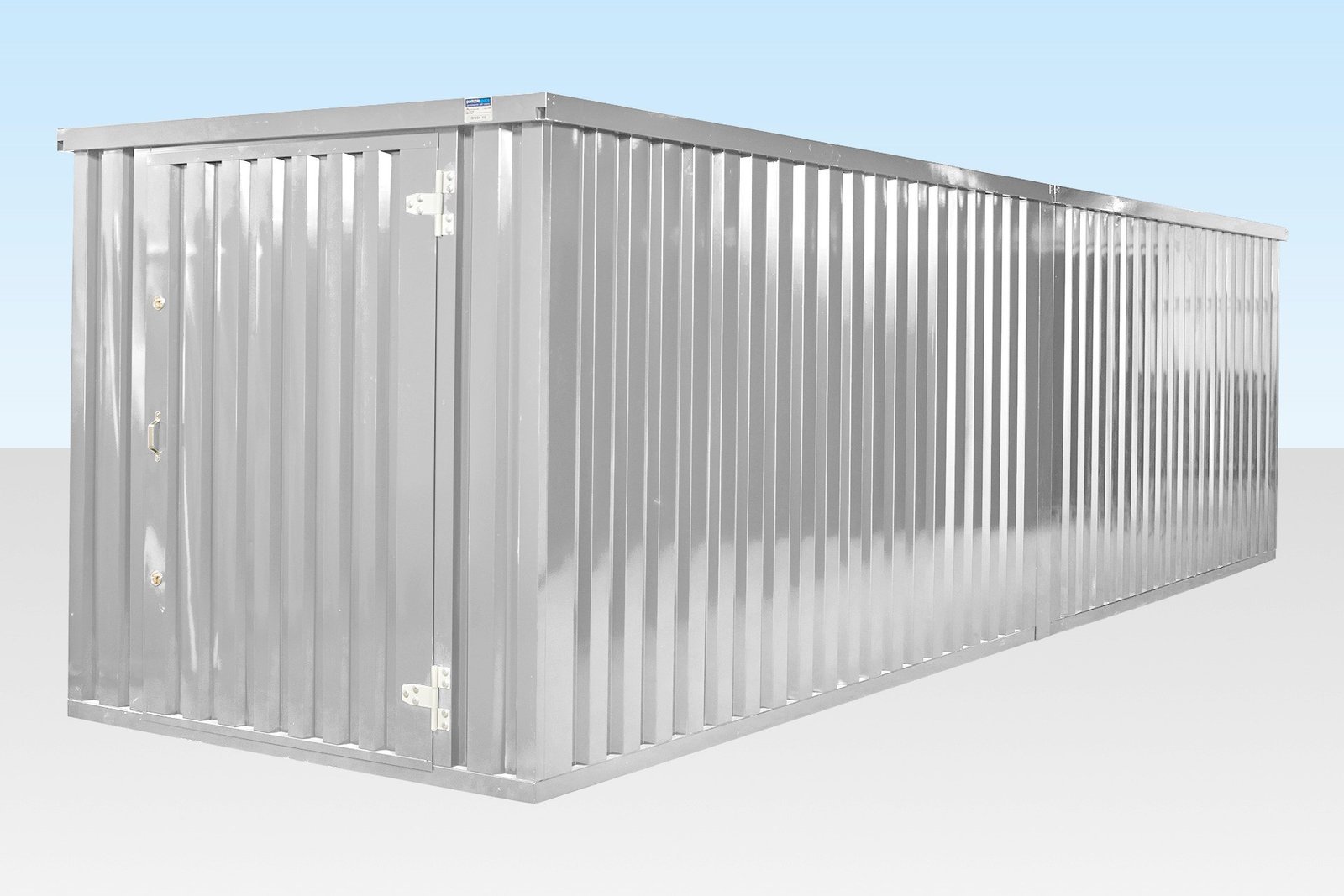 Paquete de contenedor de 8m x 2.1m enlace en los extremos (galvanizado) – Image 2