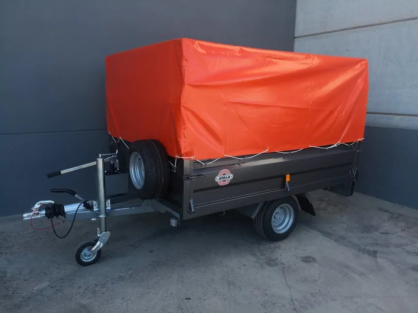 Remolque basculante hidraulico – Ruedas por debajo – Mma 750 kg – Image 4