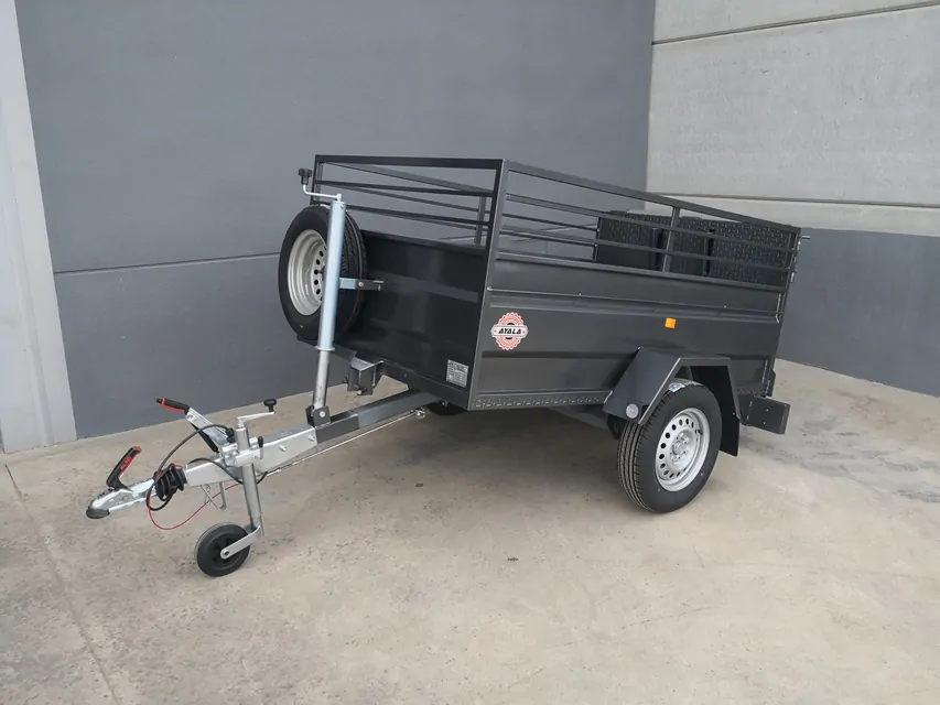 Remolque porta maquinaria industrial – Mma 750 kg – Image 4
