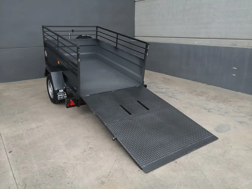 Remolque porta maquinaria industrial – Mma 750 kg