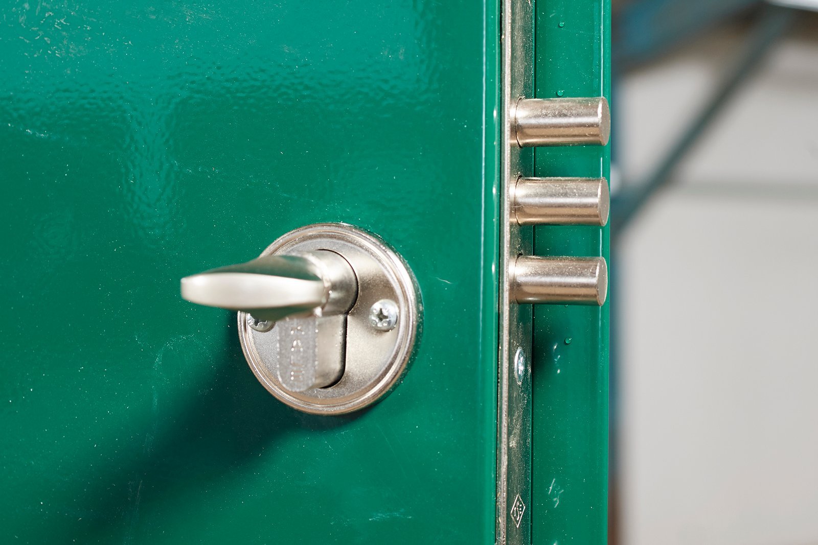 Contenedor de almacenamiento metálico de empaque plano – Image 3