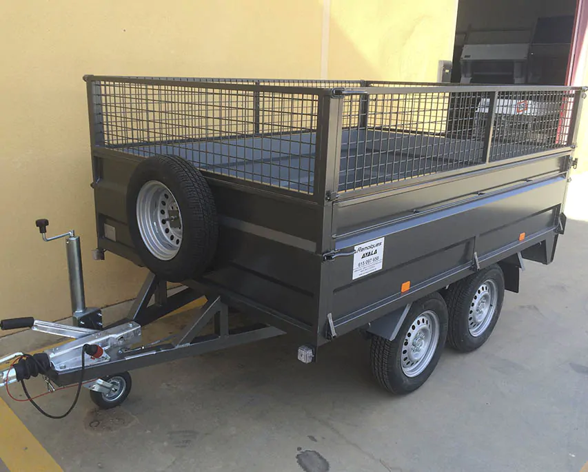 Remolque 2 ejes 3.000 x 1.700 x 500 Ruedas por debajo – Image 3