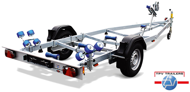 Remolques para embarcaciones TPV BA 1300-R