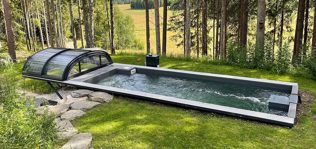 Piscina Contenedor 6,11 x 2,5m Lista para Usar con Techo, Pack Premium – Image 2