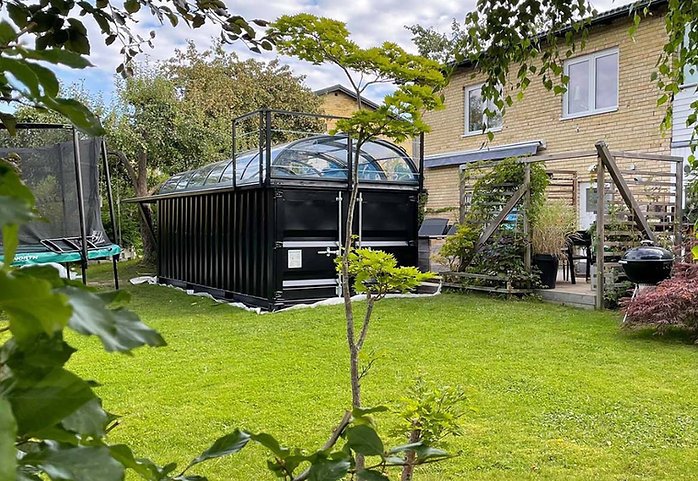 Piscina Contenedor 6,11 x 2,5m Lista para Usar con Techo, Pack Premium – Image 3