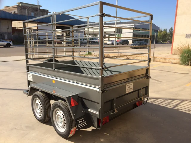 Remolque 2 ejes 2.500 x 1.500 x 500 – Reforzado – Mma 750 kg – Image 2
