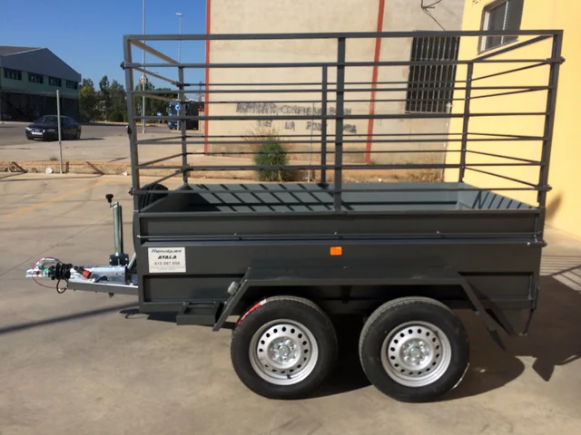 Remolque 2 ejes 2.500 x 1.500 x 500 – Reforzado – Mma 750 kg – Image 4