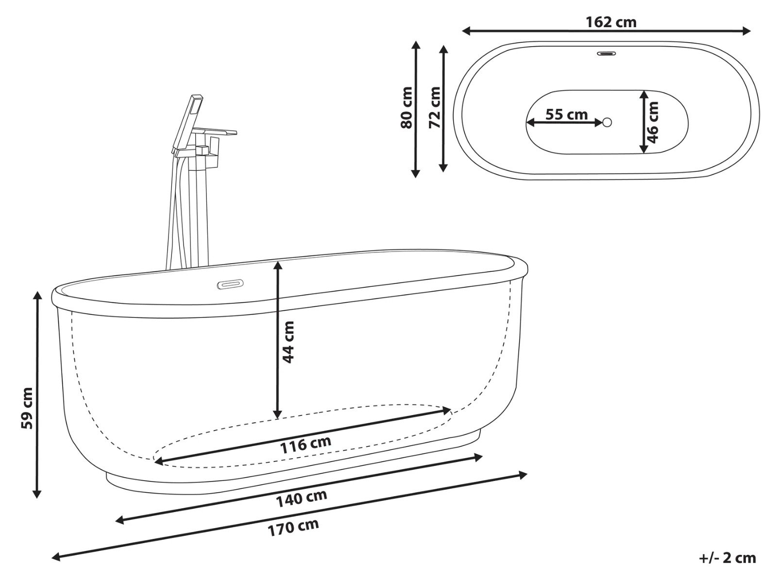Bañera Exenta PINEL – Image 11