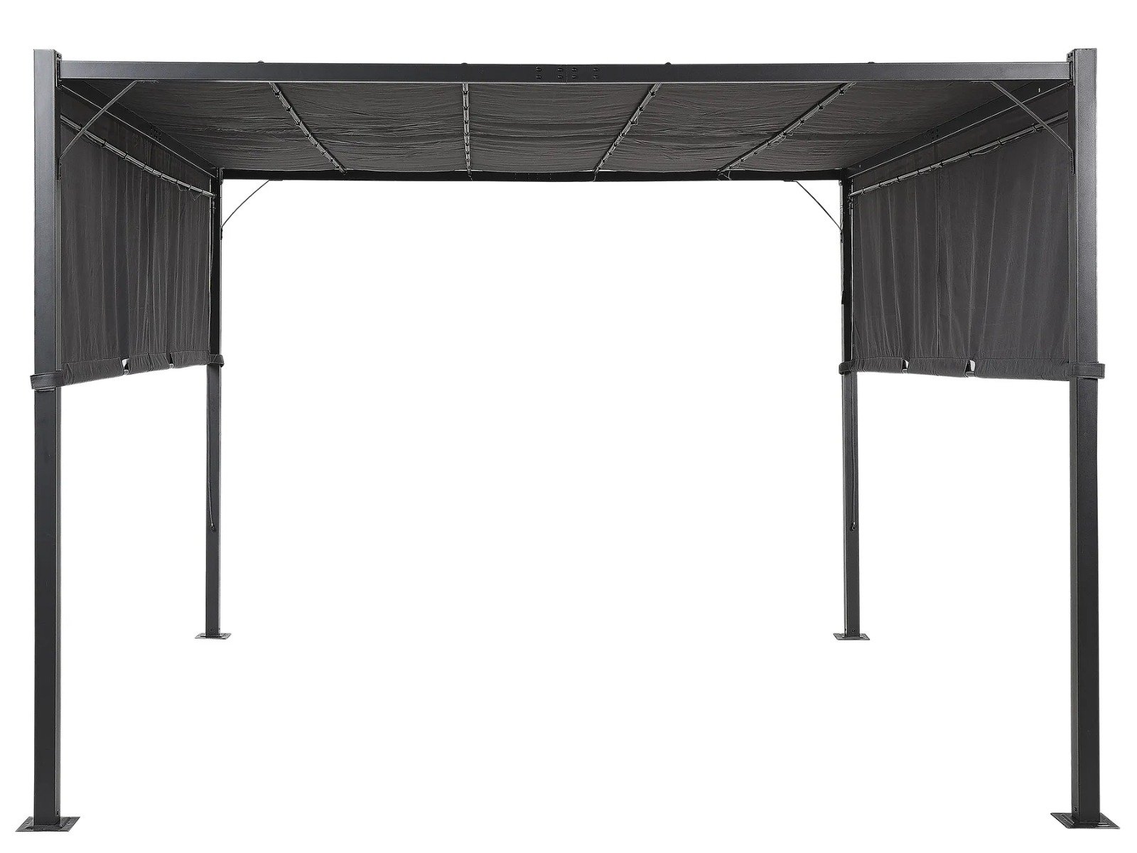 Gazebo LED PARGA Gris Oscuro