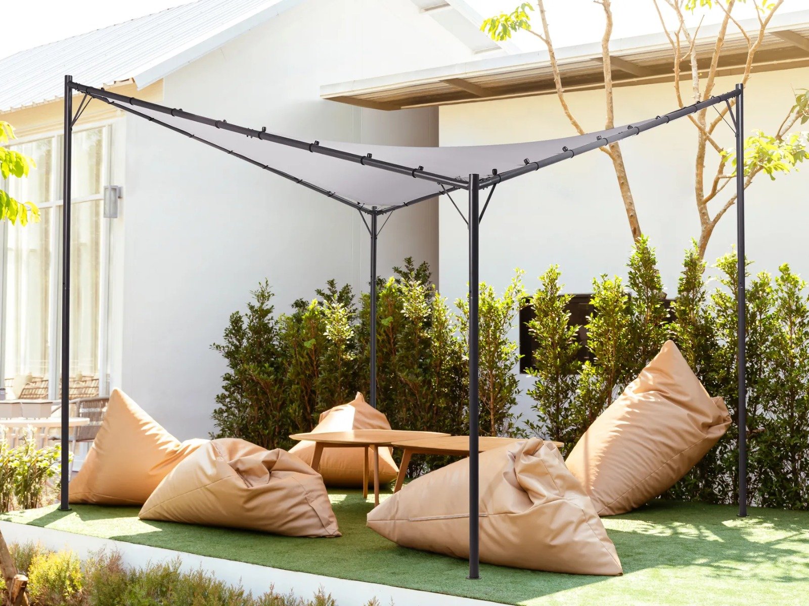 Gazebo AVENTINE Metal Gris – Image 2