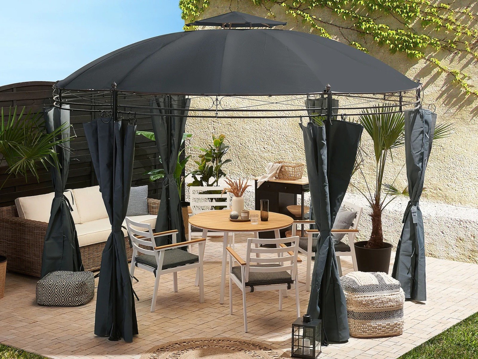 Gazebo SAFARA Gris Grafito – Image 2
