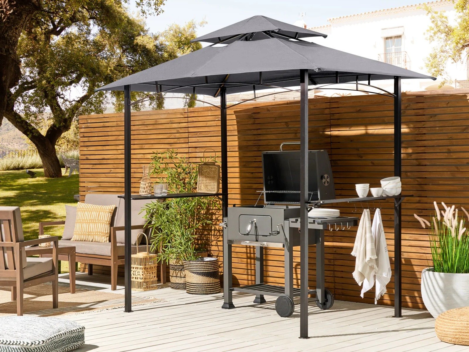 Gazebo NARO Metal Gris – Image 2