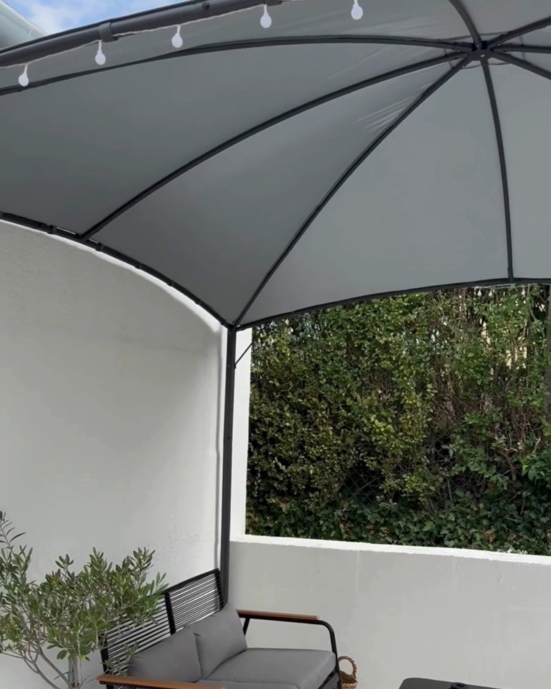 Gazebo VOMERO Metal Gris – Image 4