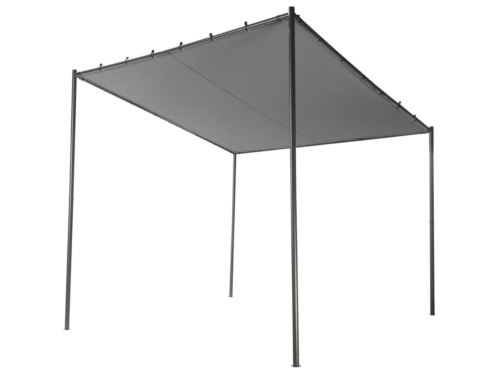 Gazebo VIMINO Metal Gris Oscuro – Image 3