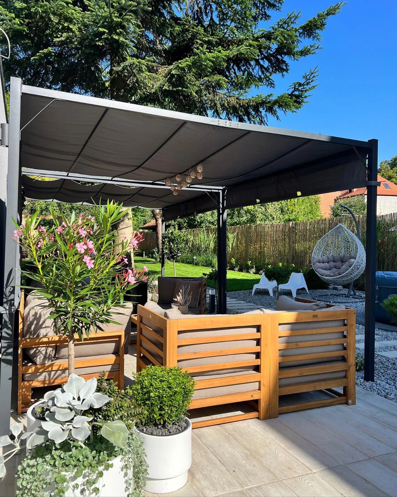 Gazebo LED PARGA Gris Oscuro – Image 3