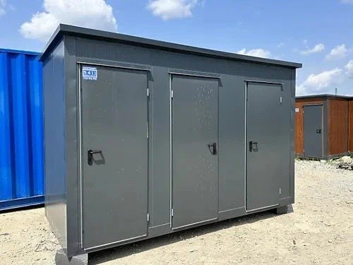 Contenedor Sanitario con 3 Cabinas – Image 4