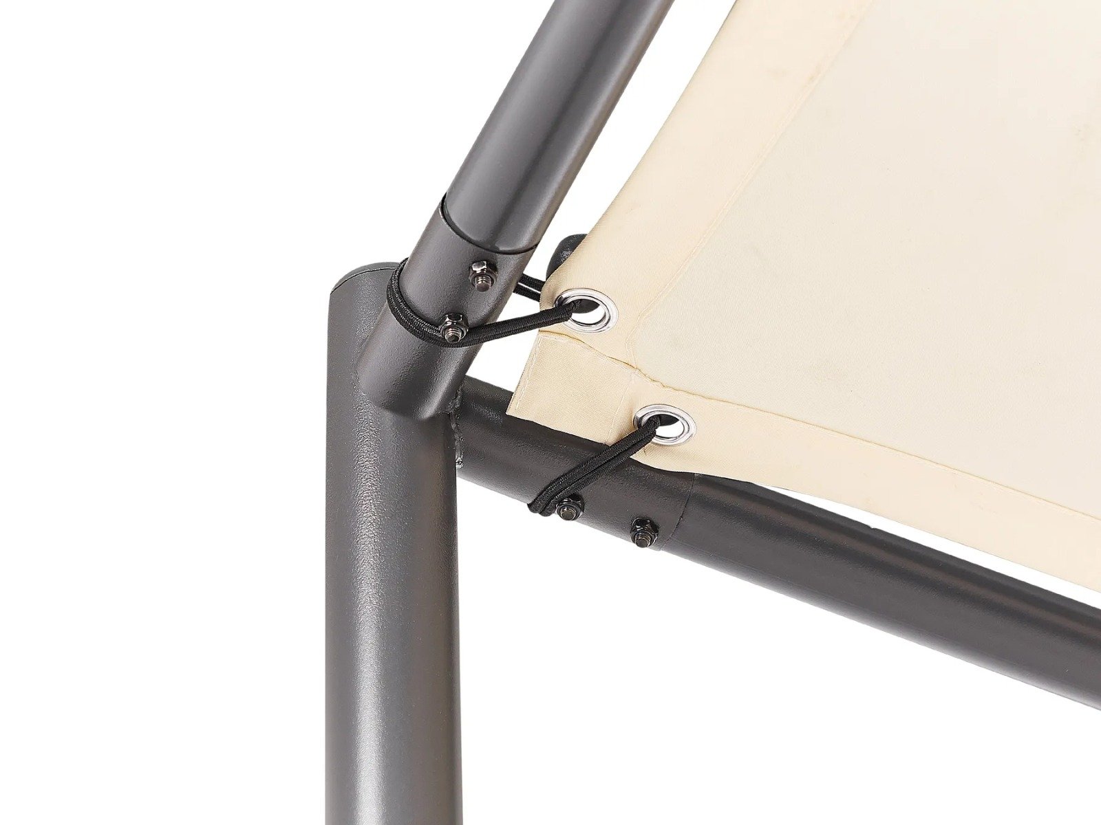 Gazebo VIMINO Metal Beige – Image 4