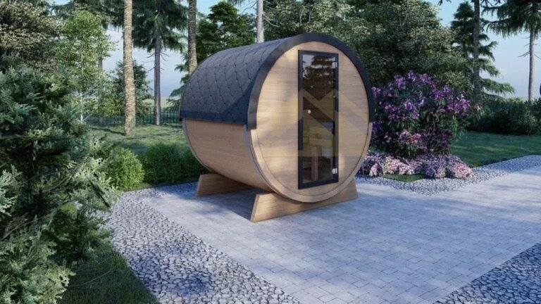 Sauna Exterior Barril Preston, 2.3×2.0 – Image 3