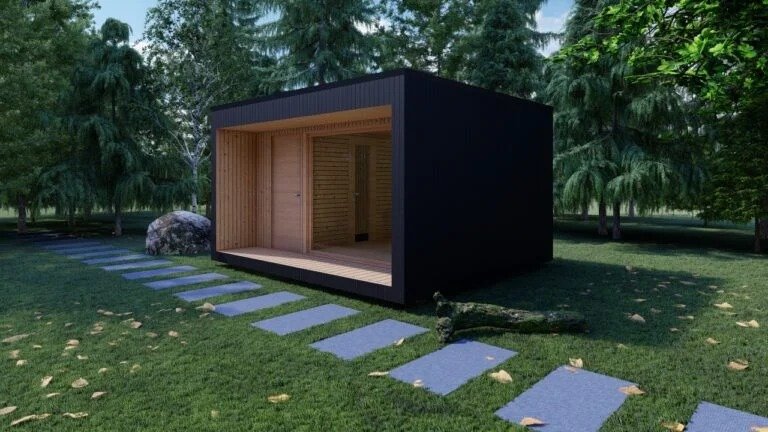 Sauna Prefabricada SIP Prague, 15 m² – Image 2