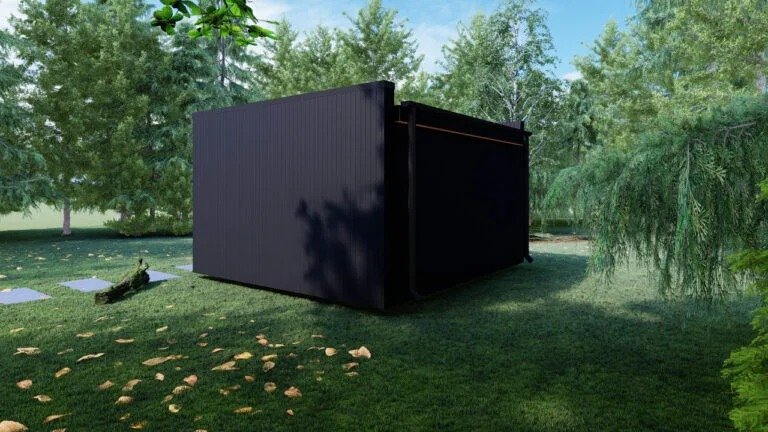 Sauna Prefabricada SIP Prague, 15 m² – Image 3