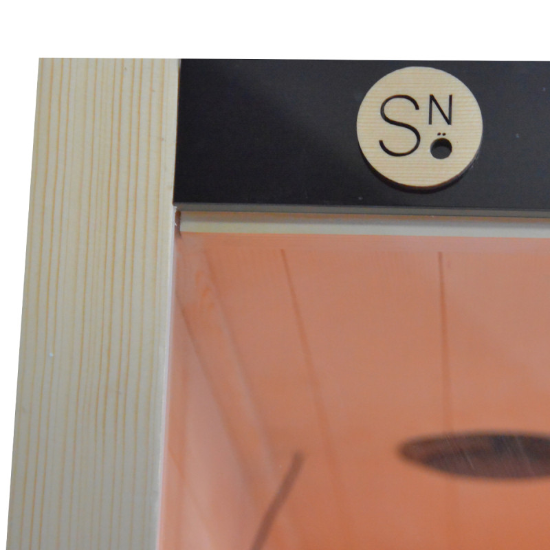 Sauna de infrarrojos LOIS para 2 personas - con paneles de carbono de 1900W y controlador wifi – Image 22